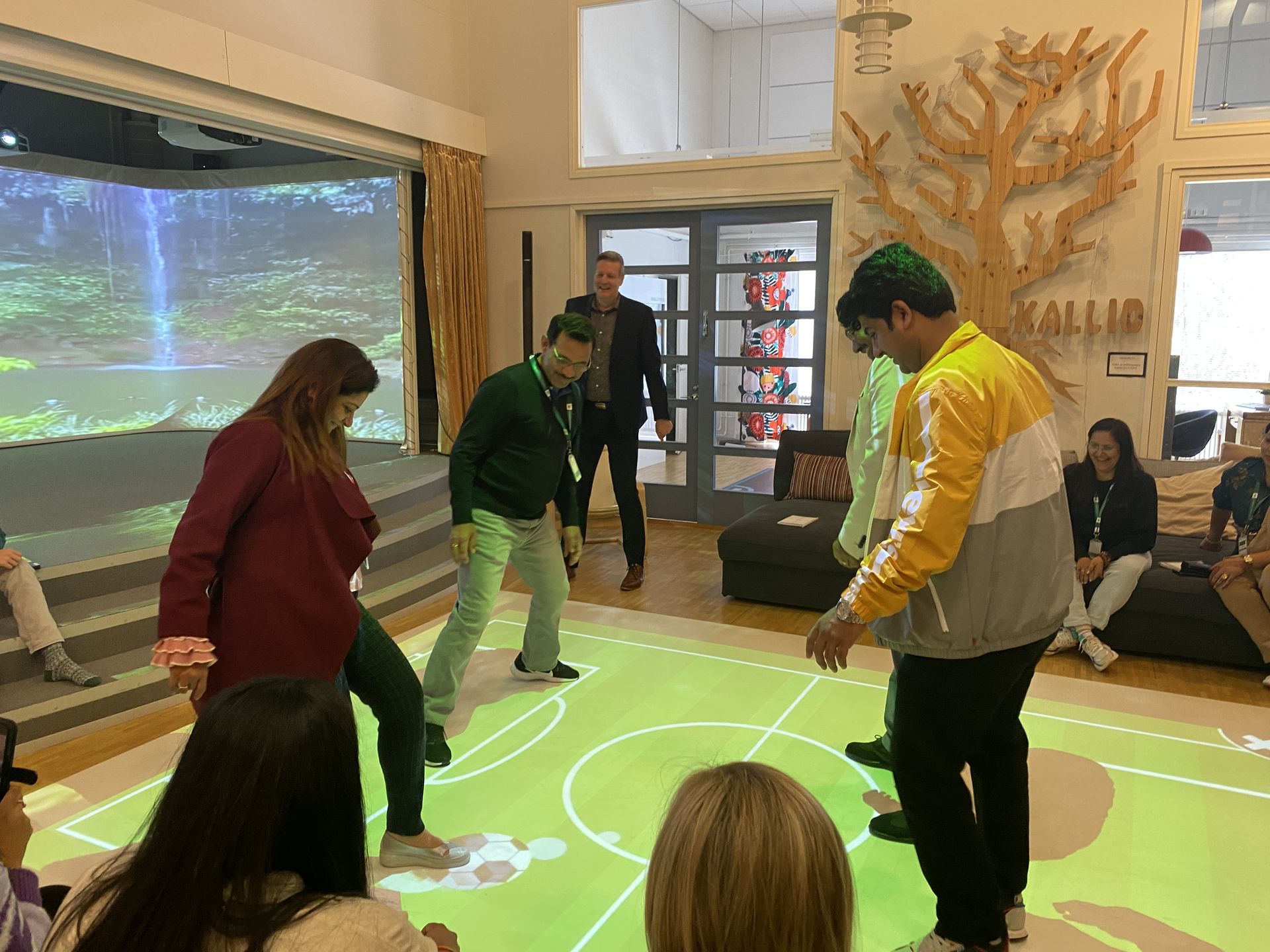 Indian school leaders observing use of technology at schools in Finland